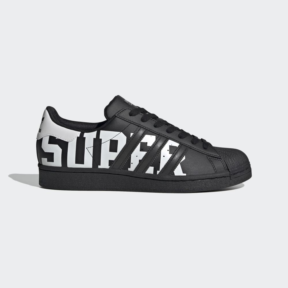 Originals Adidas Superstar Barbati Romania - Negrii/Albi FV2817